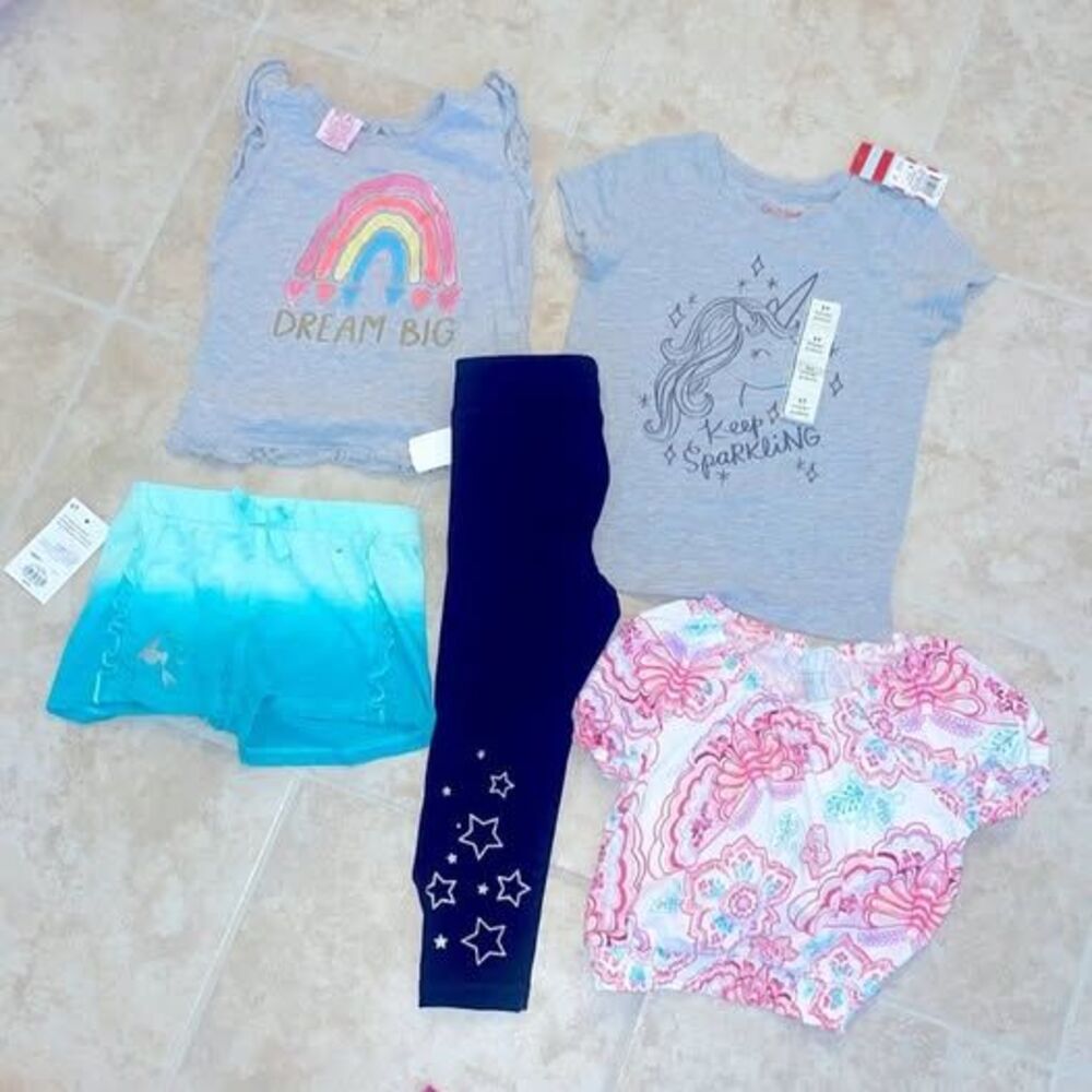 Girls Size 4T and 5T Clothing Bundle NWT